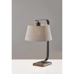 Bernard Table Lamp Black - Adesso