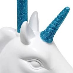 Sparkling Unicorn Table Lamp Blue/White - Simple Designs -Desk Lamps sales shop unnamed file 2700