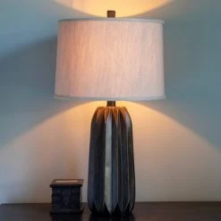 26.5" Acton Resin Table Lamp Brown - Decor Therapy 9 26.5" Acton Resin Table Lamp Brown - Decor Therapy -Desk Lamps sales shop unnamed file 2723