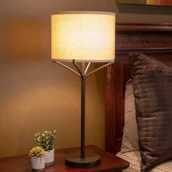30" Ledger 4 Arm Table Lamp Painted Bronze - Decor Therapy -Desk Lamps sales shop unnamed file 2738