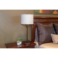 30" Ledger 4 Arm Table Lamp Painted Bronze - Decor Therapy -Desk Lamps sales shop unnamed file 2739