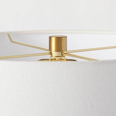 Threshold Designed W/Studio McGee Ceramic Assembled Table Lamp (Includes LED Light Bulb) Gray - Threshold™ designed with Studio McGee 5 Threshold Designed W/Studio McGee Ceramic Assembled Table Lamp (Includes LED Light Bulb) Gray - Threshold™ designed with Studio McGee - Image 5