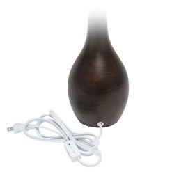 1 Light Restoration Tear Drop Table Lamp Espresso Brown - Simple Designs -Desk Lamps sales shop unnamed file 2761