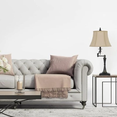 31" 3-way Madison Oil Rubbed Metal Swing Arm Table Lamp Bronze - Cal Lighting 1 31" 3-way Madison Oil Rubbed Metal Swing Arm Table Lamp Bronze - Cal Lighting