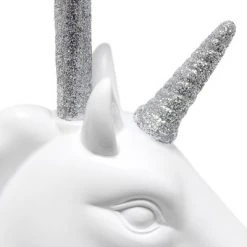 Sparkling Unicorn Table Lamp Silver/White - Simple Designs 11 Sparkling Unicorn Table Lamp Silver/White - Simple Designs -Desk Lamps sales shop unnamed file 2813