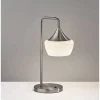 Eliza Table Lamp Silver - Adesso