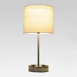 Stick Lamp - Room Essentials White 9 Stick Lamp - Room Essentials White -Desk Lamps sales shop unnamed file 293