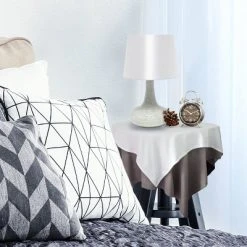 Mosaic Tiled Glass Genie Table Lamp with Fabric Shade White - Simple Designs 8 Mosaic Tiled Glass Genie Table Lamp with Fabric Shade White - Simple Designs -Desk Lamps sales shop unnamed file 2932