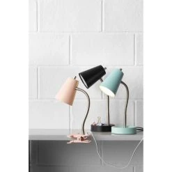 LED Clip Table Lamp (Includes Energy Efficient Light Bulb) - Room Essentials™ Black