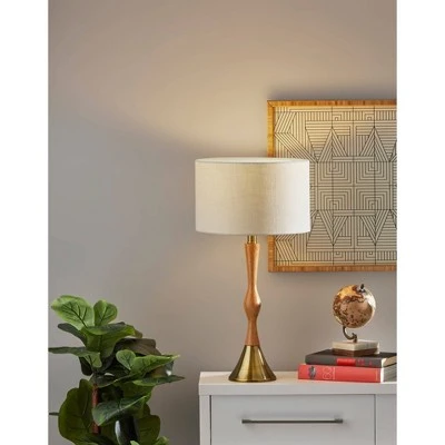 Eve Table Lamp Natural - Adesso 1 Eve Table Lamp Natural - Adesso