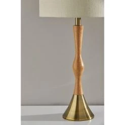 Eve Table Lamp Natural - Adesso 9 Eve Table Lamp Natural - Adesso -Desk Lamps sales shop unnamed file 2947