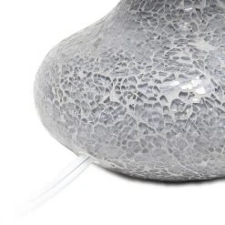 Mosaic Tiled Glass Genie Table Lamp with Fabric Shade Gray - Simple Designs 10 Mosaic Tiled Glass Genie Table Lamp with Fabric Shade Gray - Simple Designs -Desk Lamps sales shop unnamed file 2954