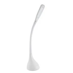 14" Creative Curves Desk Desk Lamp White (Includes LED Light Bulb) - OttLite
