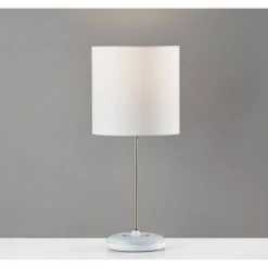 18.5" Mia Color Changing Table Lamp White - Adesso