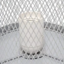 Mesh Cylindrical Steel Table Lamp Gray - Simple Designs 12 Mesh Cylindrical Steel Table Lamp Gray - Simple Designs -Desk Lamps sales shop unnamed file 3034