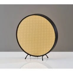 Atwood Table Lantern (Includes LED Light Bulb) Black - Adesso -Desk Lamps sales shop unnamed file 3068