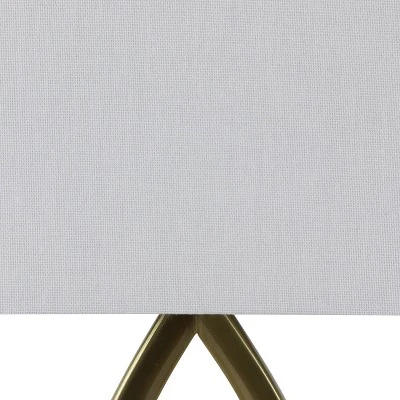 Decor Therapy 27" Sculpted Table Lamp Satin Brass - Decor Threapy 2 Decor Therapy 27" Sculpted Table Lamp Satin Brass - Decor Threapy - Image 2