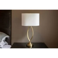 Decor Therapy 27" Sculpted Table Lamp Satin Brass - Decor Threapy 16 Decor Therapy 27" Sculpted Table Lamp Satin Brass - Decor Threapy -Desk Lamps sales shop unnamed file 3077