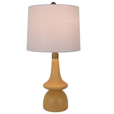26" Carlita Table Lamp Natural Wood - Decor Therapy 1 26" Carlita Table Lamp Natural Wood - Decor Therapy