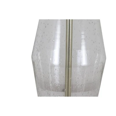 26.25" Glass and Metal Cadance Convex Table Lamp (Includes LED Light Bulb) Antique Brass - Decor Therapy 3 26.25" Glass and Metal Cadance Convex Table Lamp (Includes LED Light Bulb) Antique Brass - Decor Therapy - Image 3