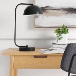 Valencia Desk Lamp (Includes LED Light Bulb) Black - Project 62™