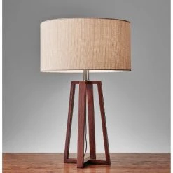 23.75" Quinn Table Lamp Brown - Adesso