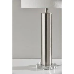 Ezra Table Lamp Silver - Adesso 7 Ezra Table Lamp Silver - Adesso -Desk Lamps sales shop unnamed file 3168