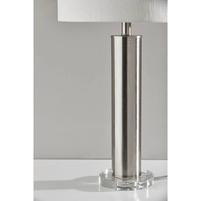 Ezra Table Lamp Silver - Adesso 3 Ezra Table Lamp Silver - Adesso - Image 3