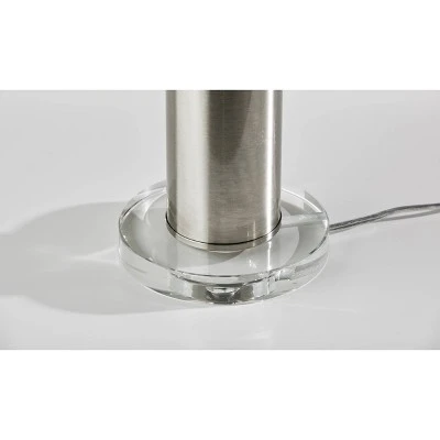 Ezra Table Lamp Silver - Adesso 4 Ezra Table Lamp Silver - Adesso - Image 4