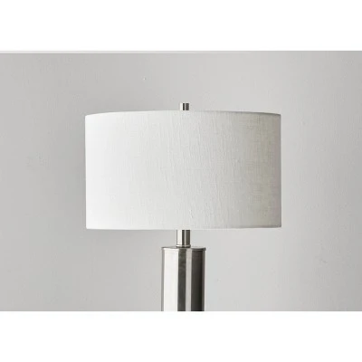 Ezra Table Lamp Silver - Adesso 5 Ezra Table Lamp Silver - Adesso - Image 5