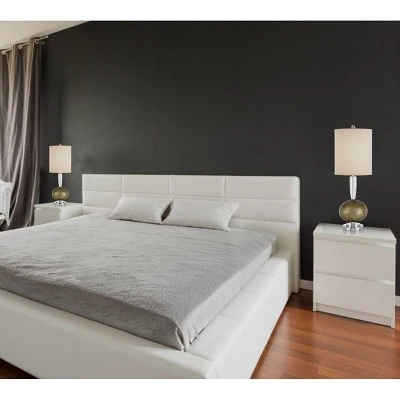 20.5" Crystal/Metal Table Lamp Sets Bronze - Cal Lighting 1 20.5" Crystal/Metal Table Lamp Sets Bronze - Cal Lighting