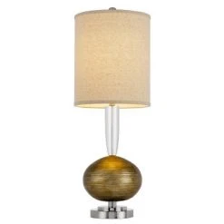 20.5" Crystal/Metal Table Lamp Sets Bronze - Cal Lighting 5 20.5" Crystal/Metal Table Lamp Sets Bronze - Cal Lighting -Desk Lamps sales shop unnamed file 3189