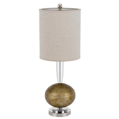 20.5" Crystal/Metal Table Lamp Sets Bronze - Cal Lighting 3 20.5" Crystal/Metal Table Lamp Sets Bronze - Cal Lighting - Image 3