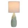 Resin Organic Table Lamp Silver - Decor Therapy