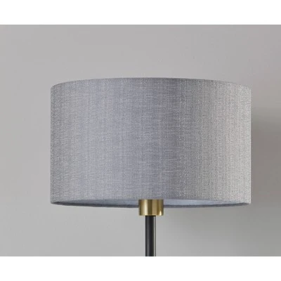 24" Bergen Collection Table Lamp Black - Adesso 4 24" Bergen Collection Table Lamp Black - Adesso - Image 4