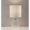 Vivian Table Lamp with Night Light Silver - Adesso