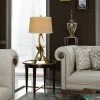 33.25" Drummond Antler Resin Table Lamp with Leatherette Shade - Cal Lighting