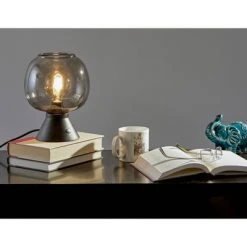 9.5" Ashton Collection Table Lantern Black (Includes Light Bulb) - Adesso -Desk Lamps sales shop unnamed file 3323
