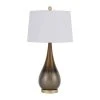 30" Metal Contemporary Table Lamp Taupe - Cal Lighting
