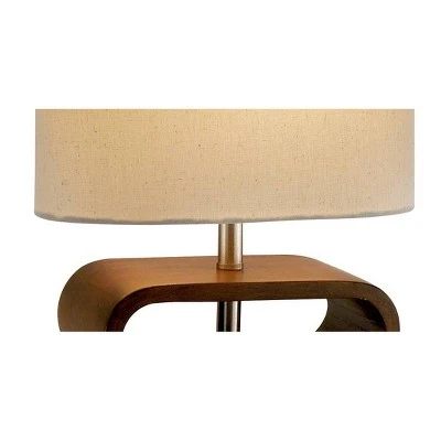 Rhythm Table Lamp Walnut - Adesso 3 Rhythm Table Lamp Walnut - Adesso - Image 3