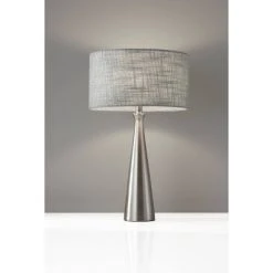 Linda Table Lamp Brushed Steel - Adesso -Desk Lamps sales shop unnamed file 3432