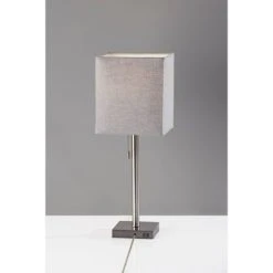 Estelle Table Lamp Brushed Steel - Adesso -Desk Lamps sales shop unnamed file 3455