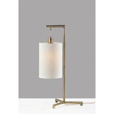 Reggie Table Lamp Antique Brass - Adesso 2 Reggie Table Lamp Antique Brass - Adesso - Image 2