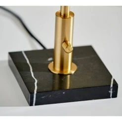 LED Doppler Table Lamp Antique Brass (Includes LED Light Bulb) - Adesso -Desk Lamps sales shop unnamed file 3496