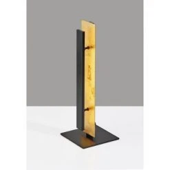 Hayden LED Table Lamp with Gold Foil (Includes LED Light Bulb) Black - Adesso -Desk Lamps sales shop unnamed file 3506
