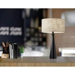 Linda Table Lamp Black - Adesso
