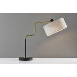 Jacob Table Lamp Black/Brass - Adesso 14 Jacob Table Lamp Black/Brass - Adesso -Desk Lamps sales shop unnamed file 3559