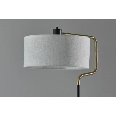 Jacob Table Lamp Black/Brass - Adesso 8 Jacob Table Lamp Black/Brass - Adesso - Image 8