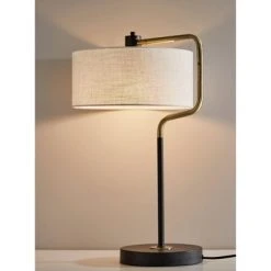 Jacob Table Lamp Black/Brass - Adesso 21 Jacob Table Lamp Black/Brass - Adesso -Desk Lamps sales shop unnamed file 3566