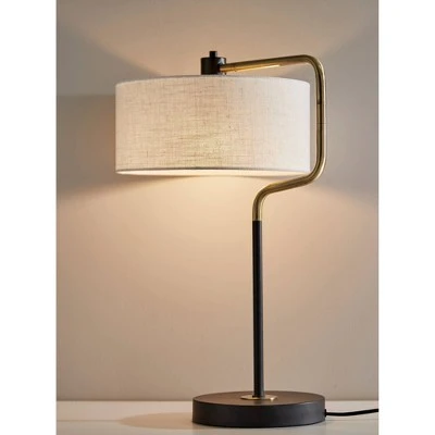Jacob Table Lamp Black/Brass - Adesso 11 Jacob Table Lamp Black/Brass - Adesso - Image 11